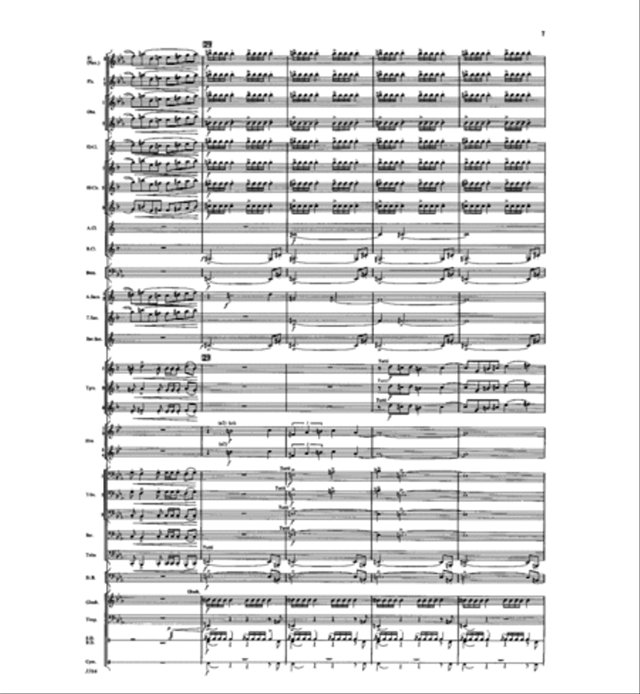 Symphonic Scenario Symphonic Scenario Concert Band scores gallery preview page 6
