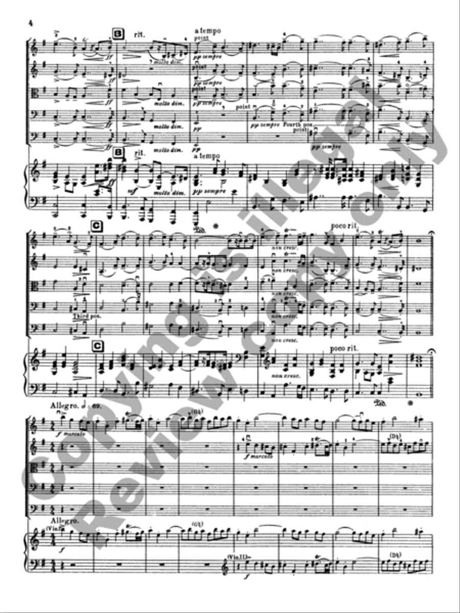 Two Overtures Orchestra scores gallery preview page 4