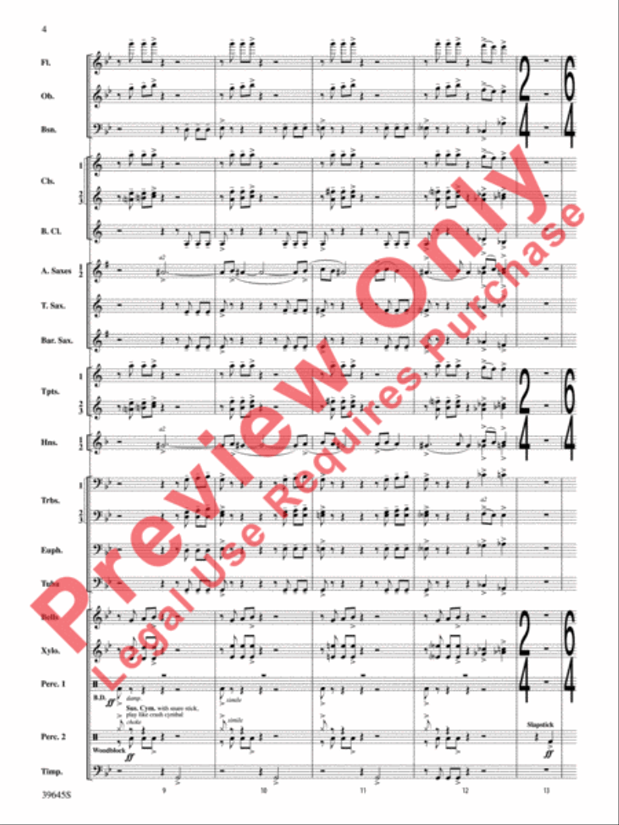 Whirlybird Whirlybird Concert Band scores gallery preview page 5