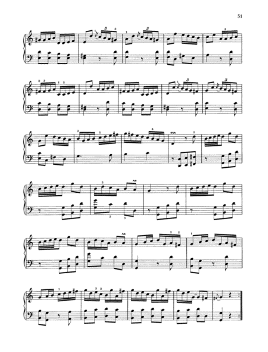 Sonata C major Piano Solo scores gallery preview page 2