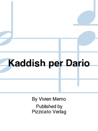 Kaddish per Dario