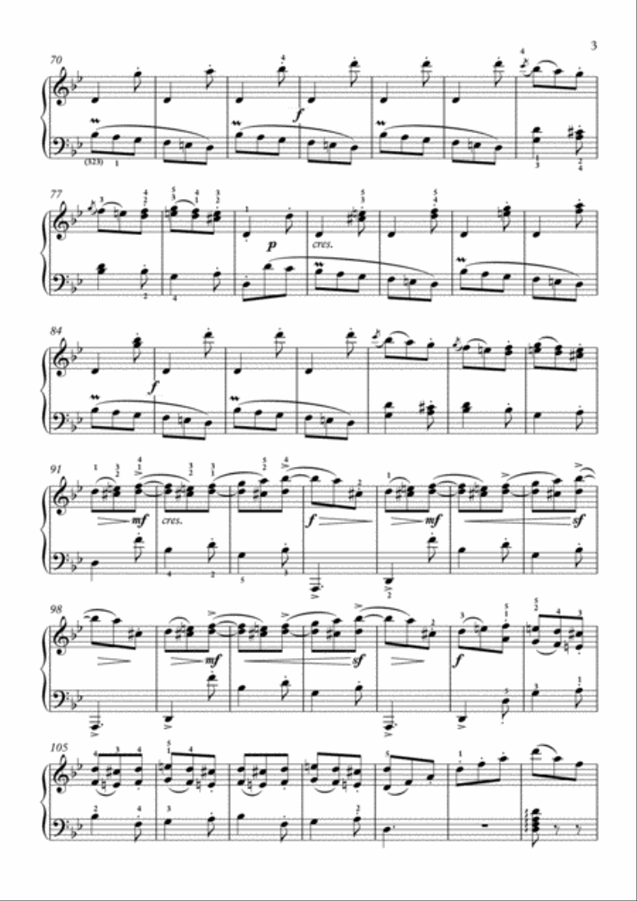 Scarlatti-Sonata in g-minor L.181 K.121(piano) Piano Solo scores gallery preview page 4