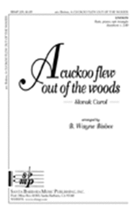 Book cover for A cuckoo flew out of the woods - Unison Octavo