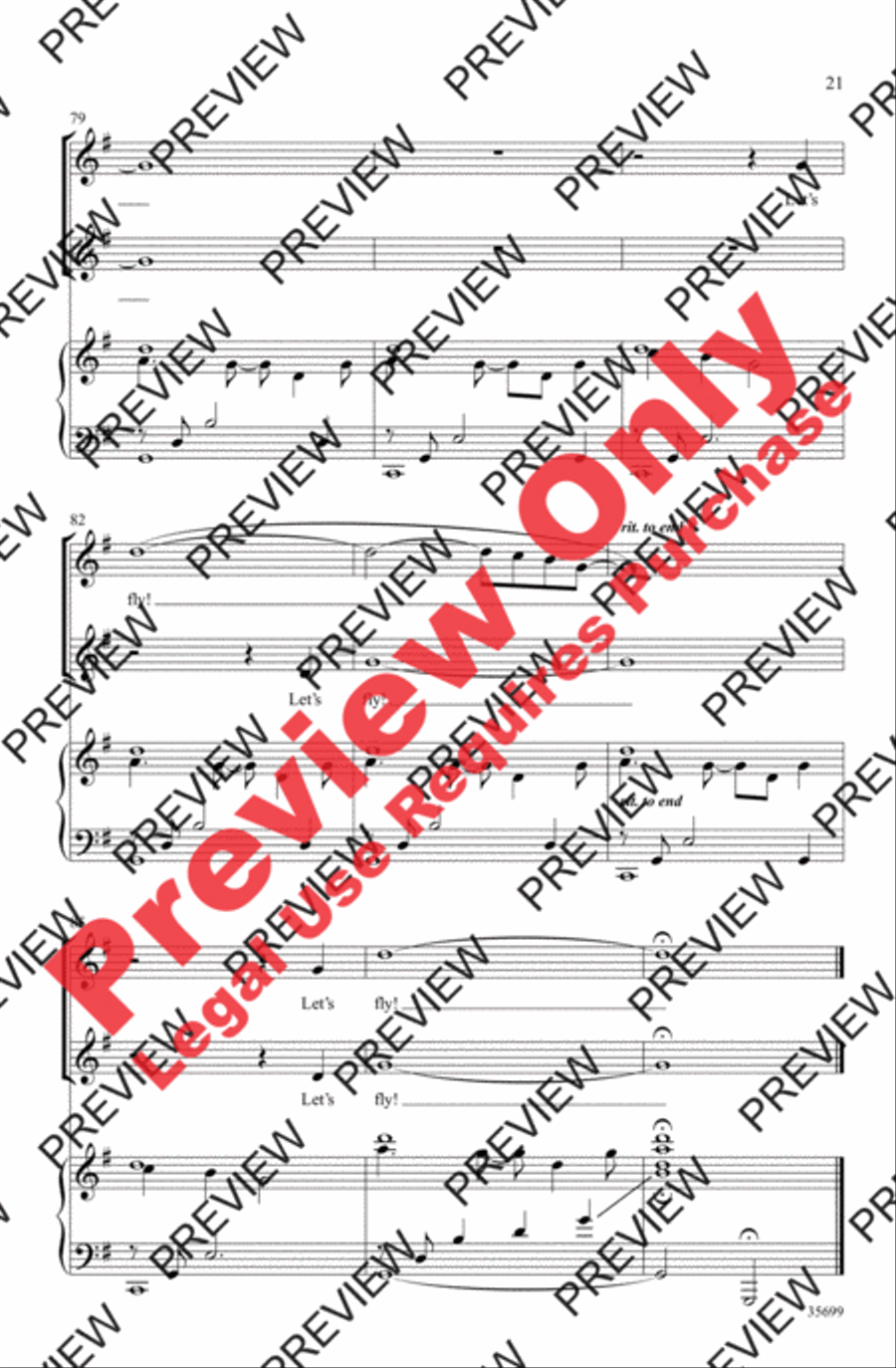 Songs of Flight Songs of Flight 2-Part scores gallery preview page 21