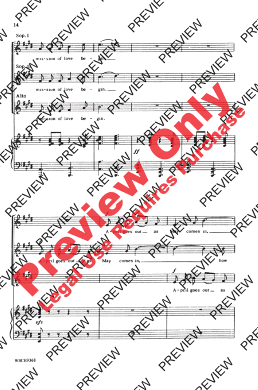 Three Spanish Ballades Three Spanish Ballades Women's Choir scores gallery preview page 14