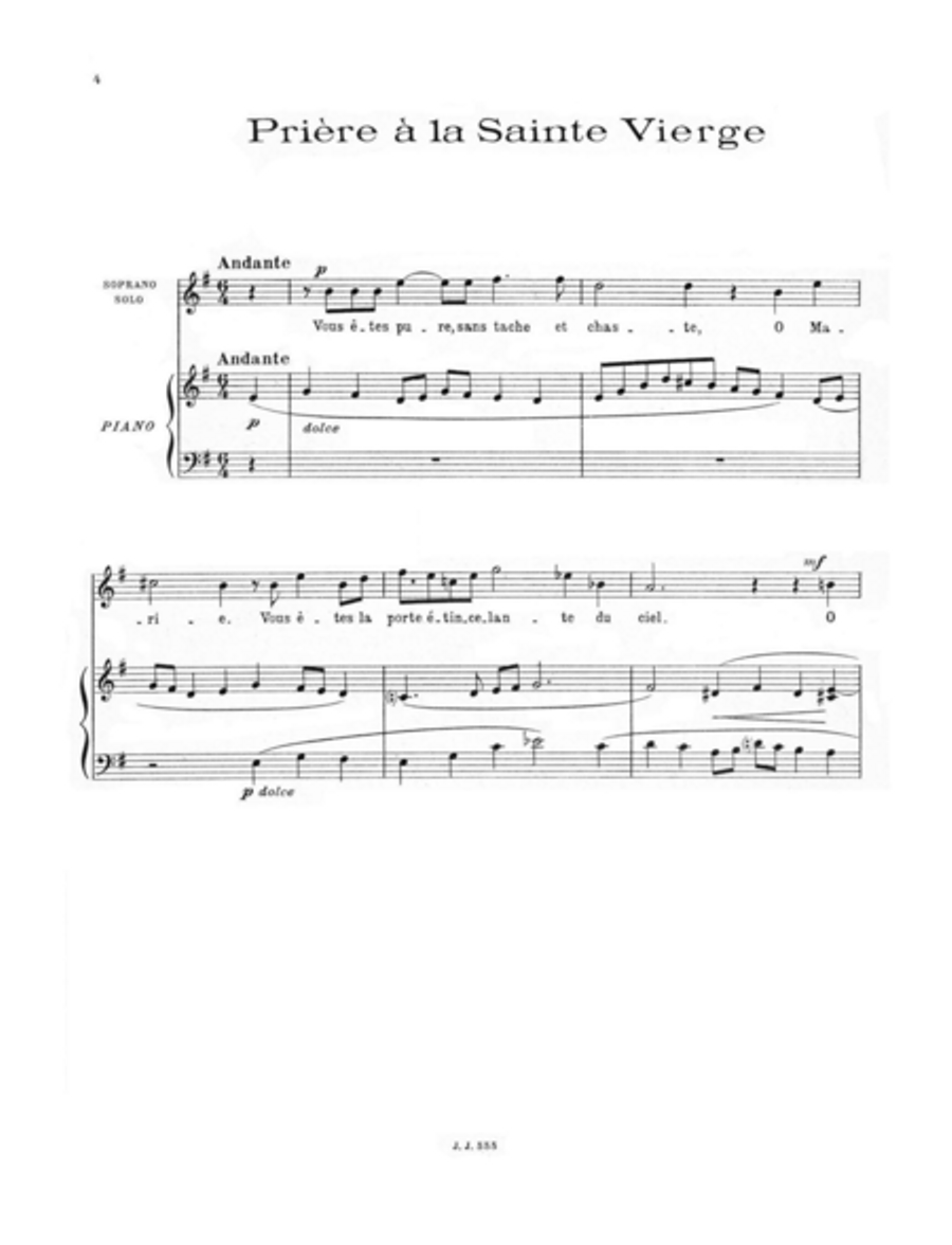 Pieces Liturgiques (3) Pieces Liturgiques (3) Choir scores gallery preview page 3