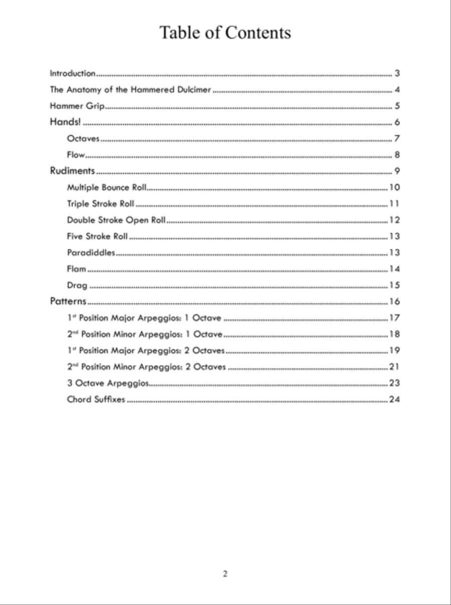 Killer Technique: Hammered Dulcimer Hammered Dulcimer scores gallery preview page 3