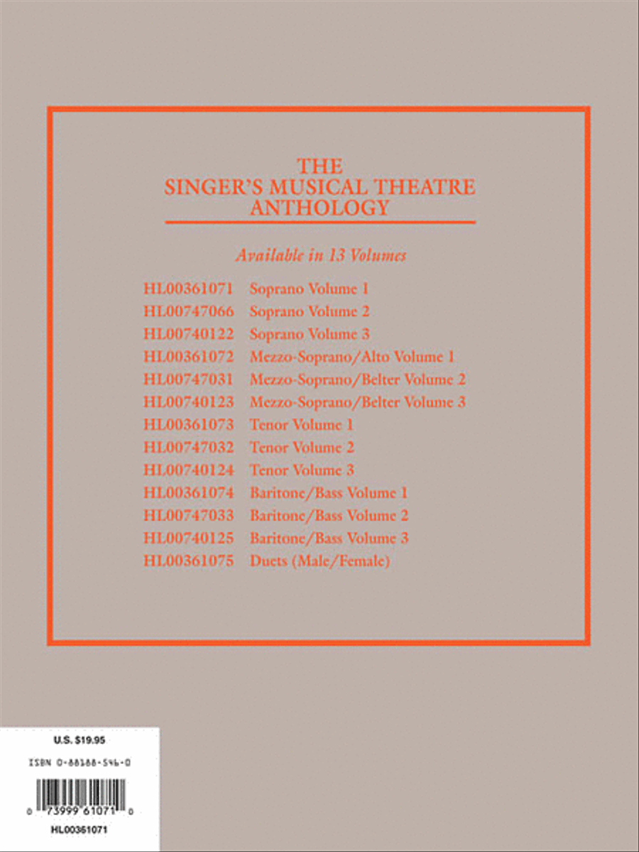 The Singer's Musical Theatre Anthology - Volume 1, Revised - Soprano Voice Solo scores gallery preview page 2