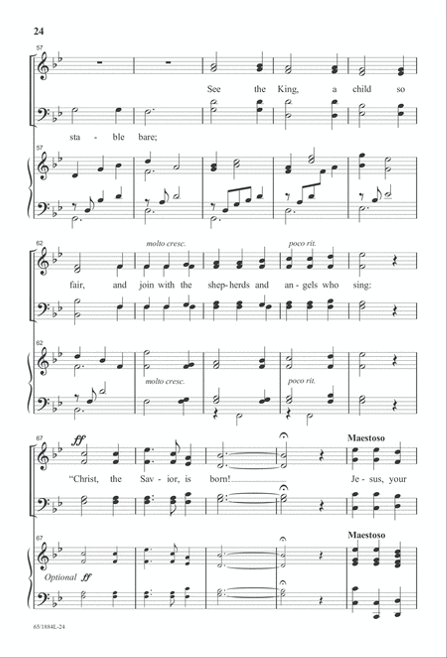 Let Us Adore Him Let Us Adore Him 4-Part scores gallery preview page 26