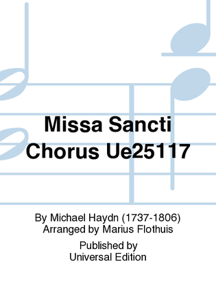 Missa Sancti Chorus Ue25117