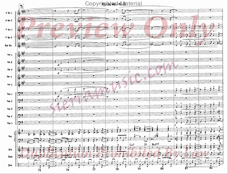 Follow Me Follow Me Jazz Ensemble scores gallery preview page 11
