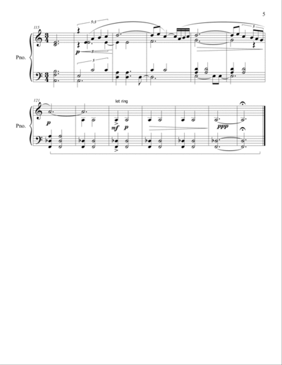 Berkshire Preludes Piano Solo scores gallery preview page 6