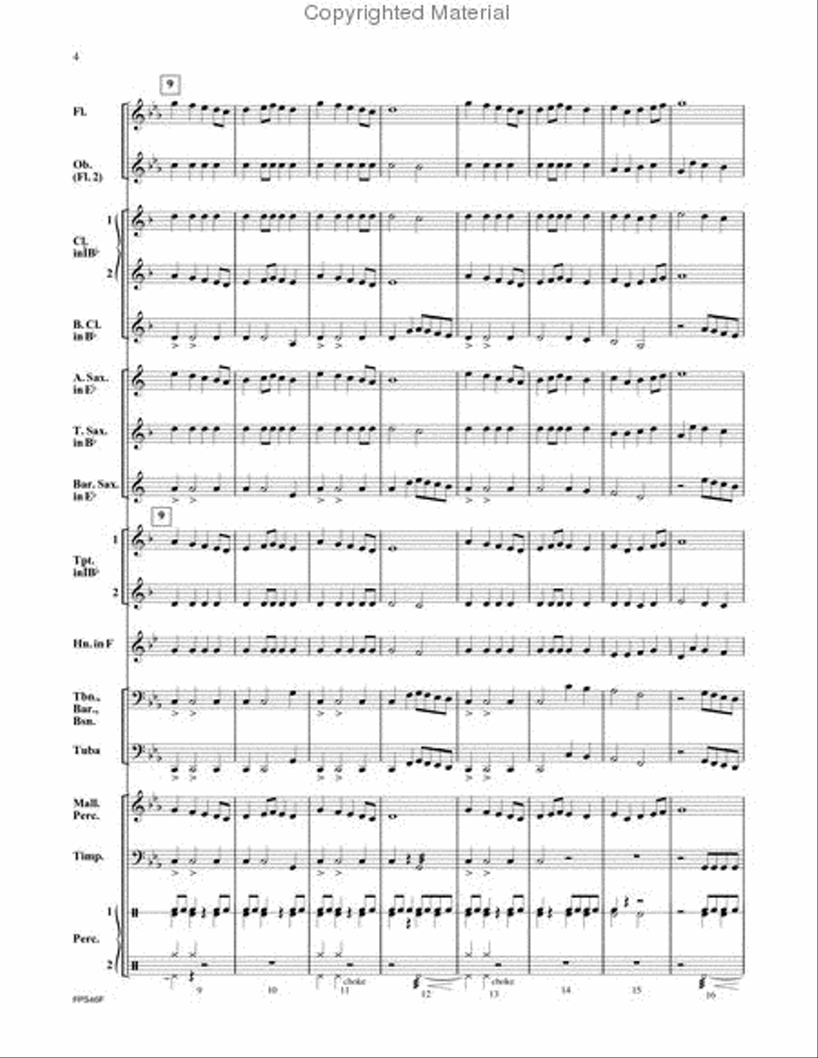Intensity Concert Band scores gallery preview page 3