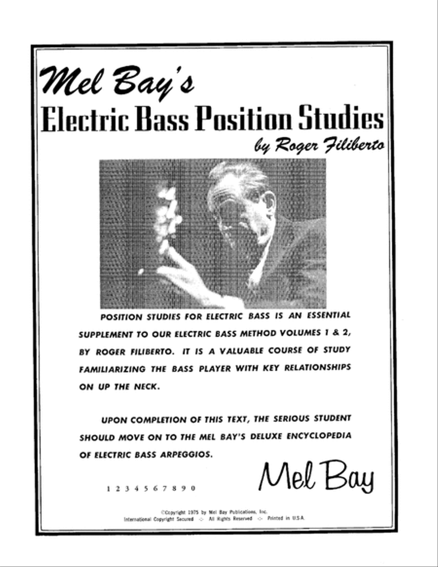 Electric Bass Position Studies Classical Guitar scores gallery preview page 2