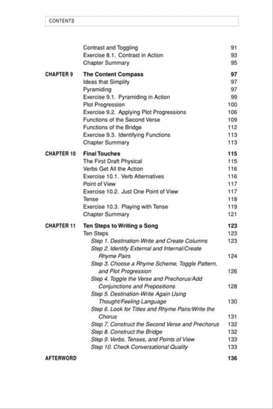 Popular Lyric Writing Collection / Songbook scores gallery preview page 5