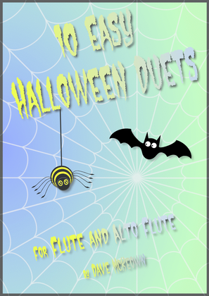 10 Easy Halloween Duets for Flute and Alto Flute