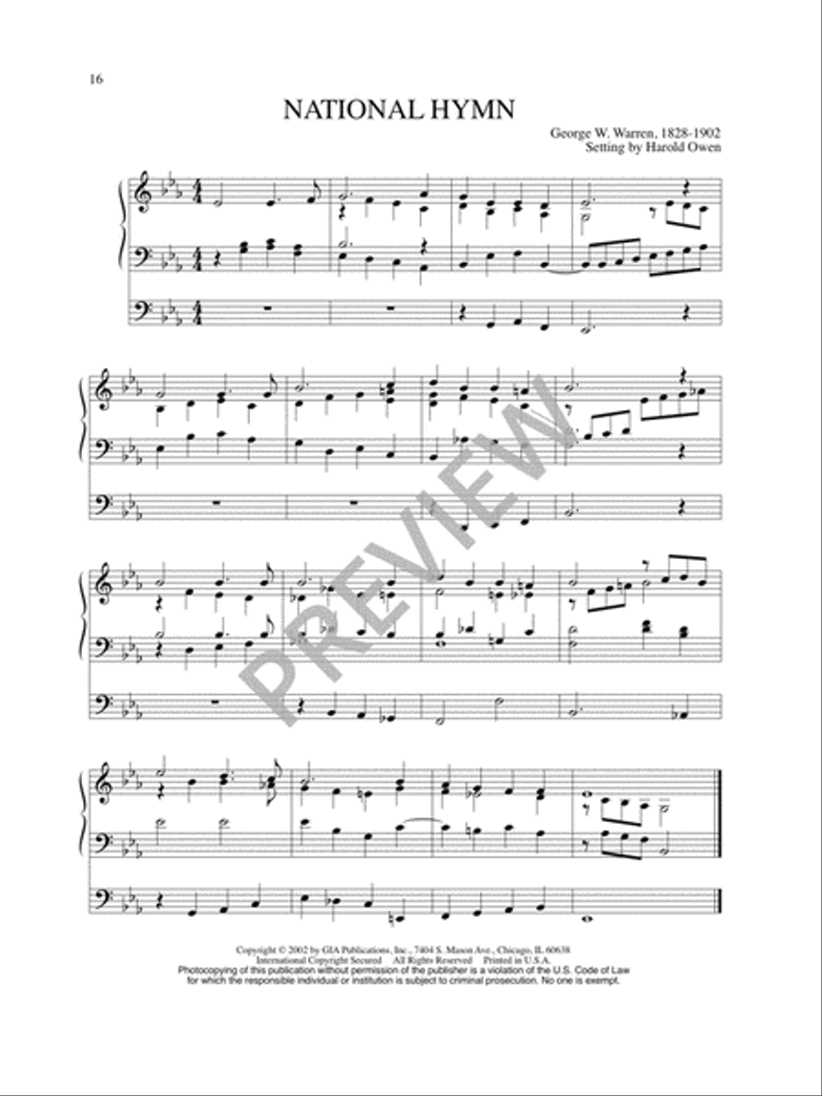 Twenty-Five Organ Harmonizations - Volume 2 Organ scores gallery preview page 18