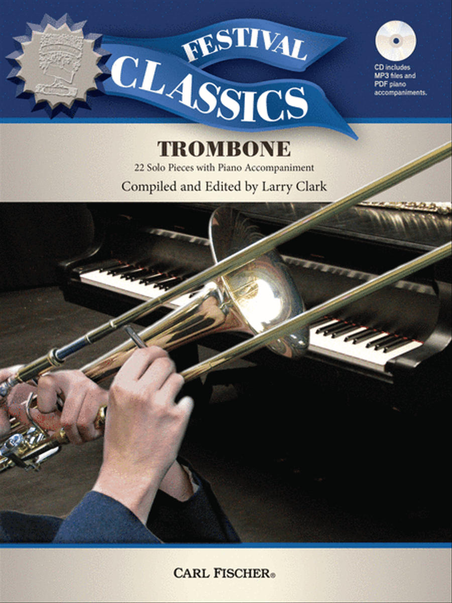Festival Classics for Trombone Piano Accompaniment scores gallery preview page 1