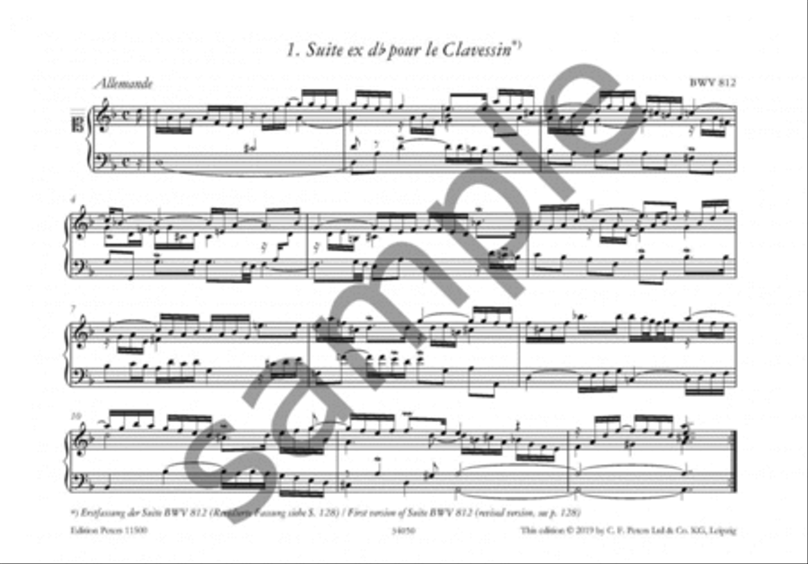 The Notebooks for Anna Magdalena Bach 1722 & 1725 for Piano (Premium Edition) Piano scores gallery preview page 7