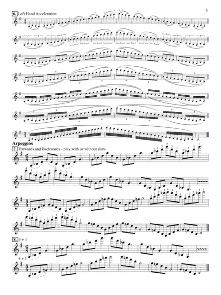 Scales for Advanced Violinists