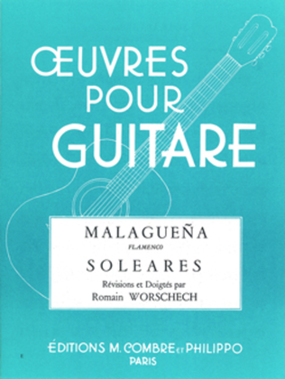 Book cover for Malaguena (Flamenco) et Soleares