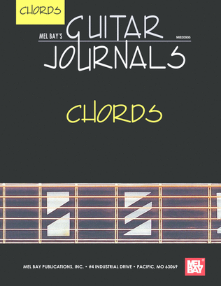 Book cover for Guitar Journals - Chords