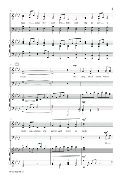 Morning Star SATB