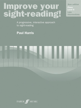 Book cover for Improve Your Sight-reading! Piano, Level 6