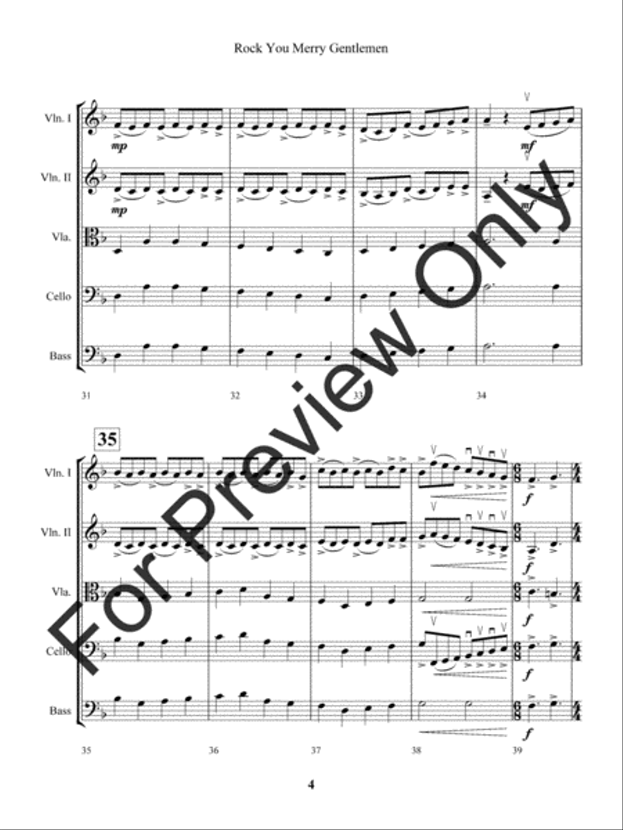 Sailing Kites Sailing Kites String Orchestra scores gallery preview page 7