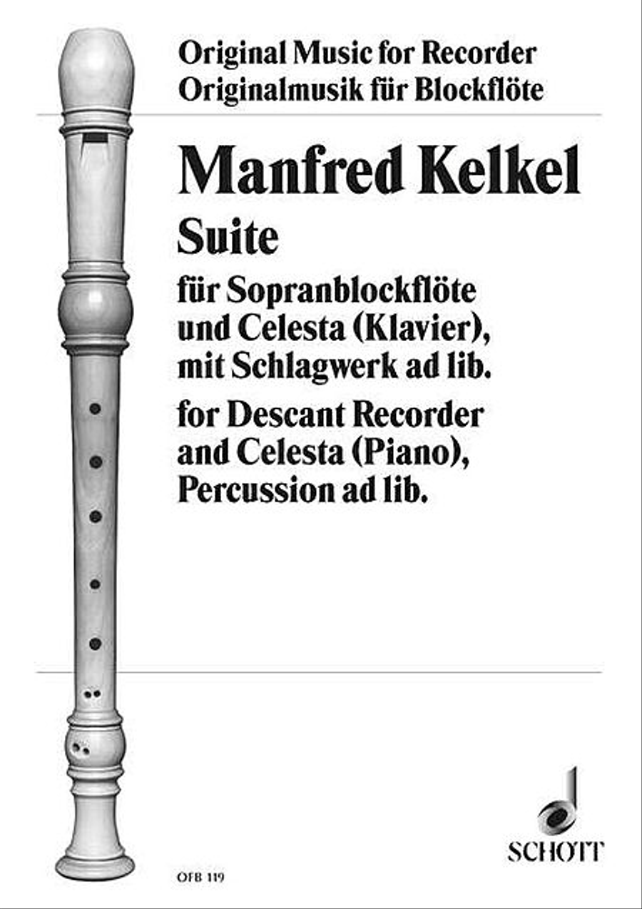 Suite, Op. 10 Soprano Recorder scores gallery preview page 1