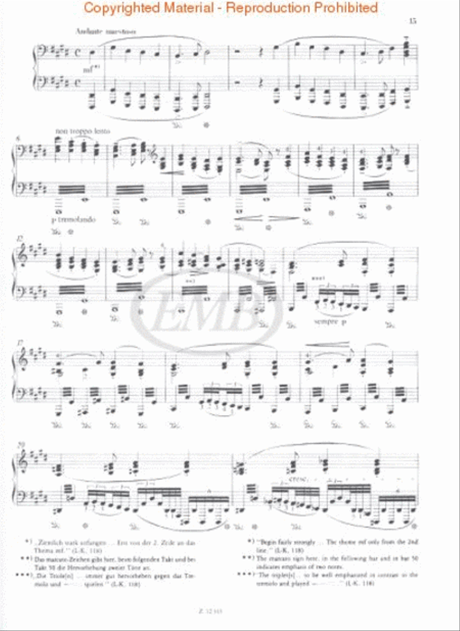 Legendes (Nos. 1-2) Piano Solo scores gallery preview page 2