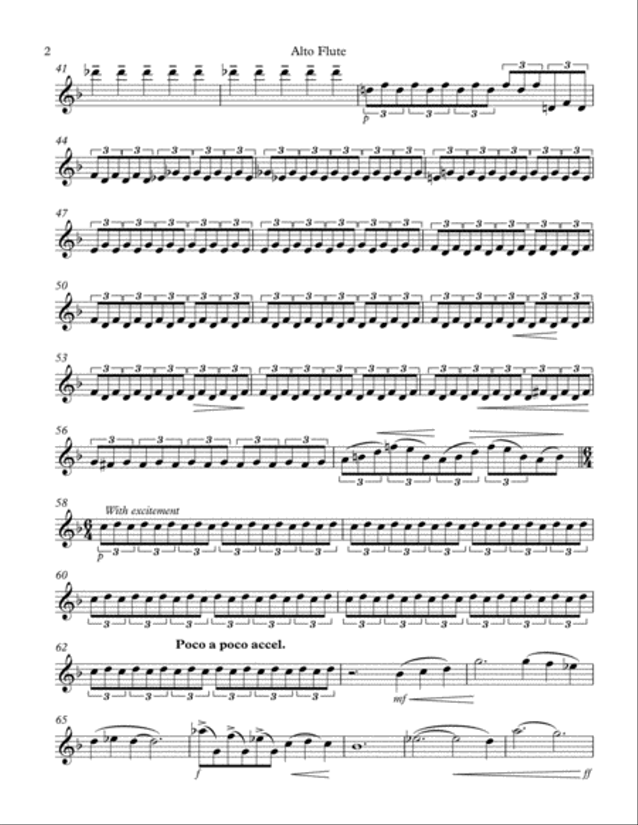 I Come From Water/Parts Large Ensemble scores gallery preview page 2