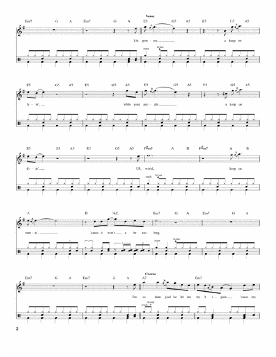 Higher Ground Drum Set scores gallery preview page 2