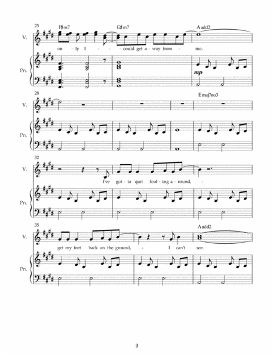 Steven H. Boothe What am I Doing Here Album 1 PVG Piano, Vocal, Guitar scores gallery preview page 4