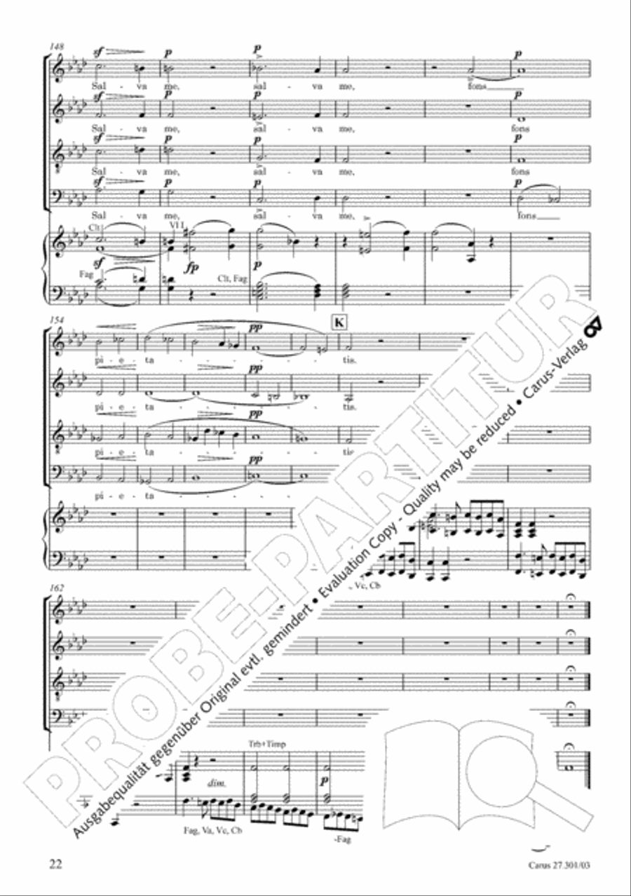 Requiem in F minor Requiem in F minor 4-Part scores gallery preview page 27