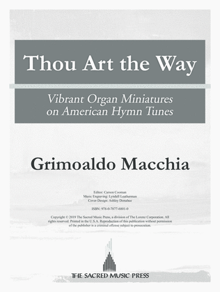 Book cover for Thou Art the Way