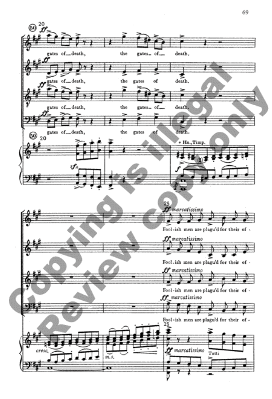 A Psalm Of Thanksgiving A Psalm Of Thanksgiving 4-Part scores gallery preview page 45