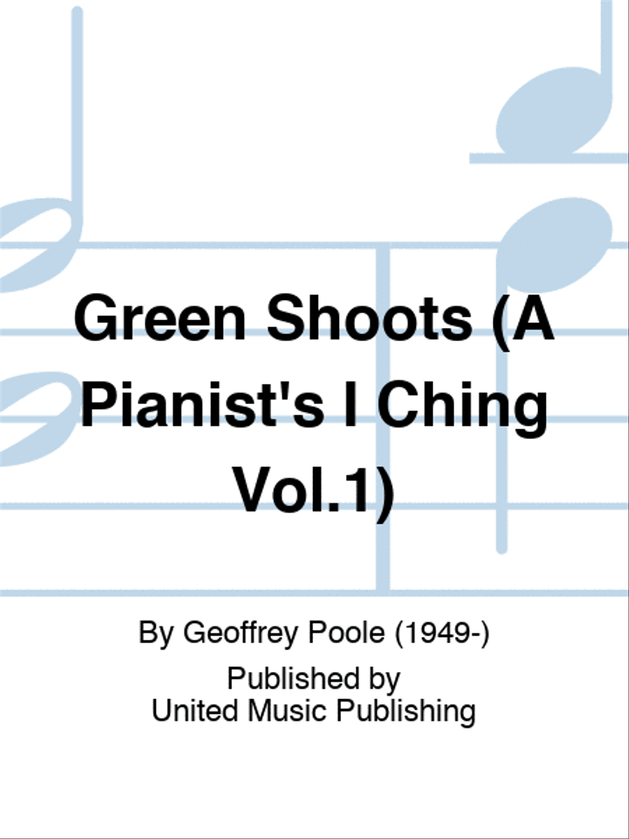 Green Shoots Green Shoots Piano Solo scores gallery preview page 1