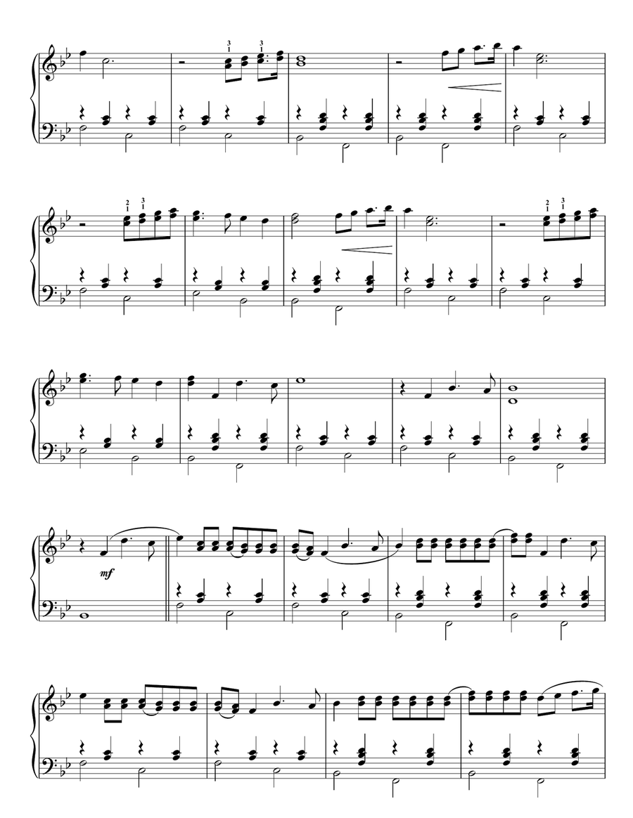 I Have A Dream I Have A Dream Piano Solo scores gallery preview page 2
