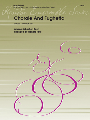 Chorale And Fughetta