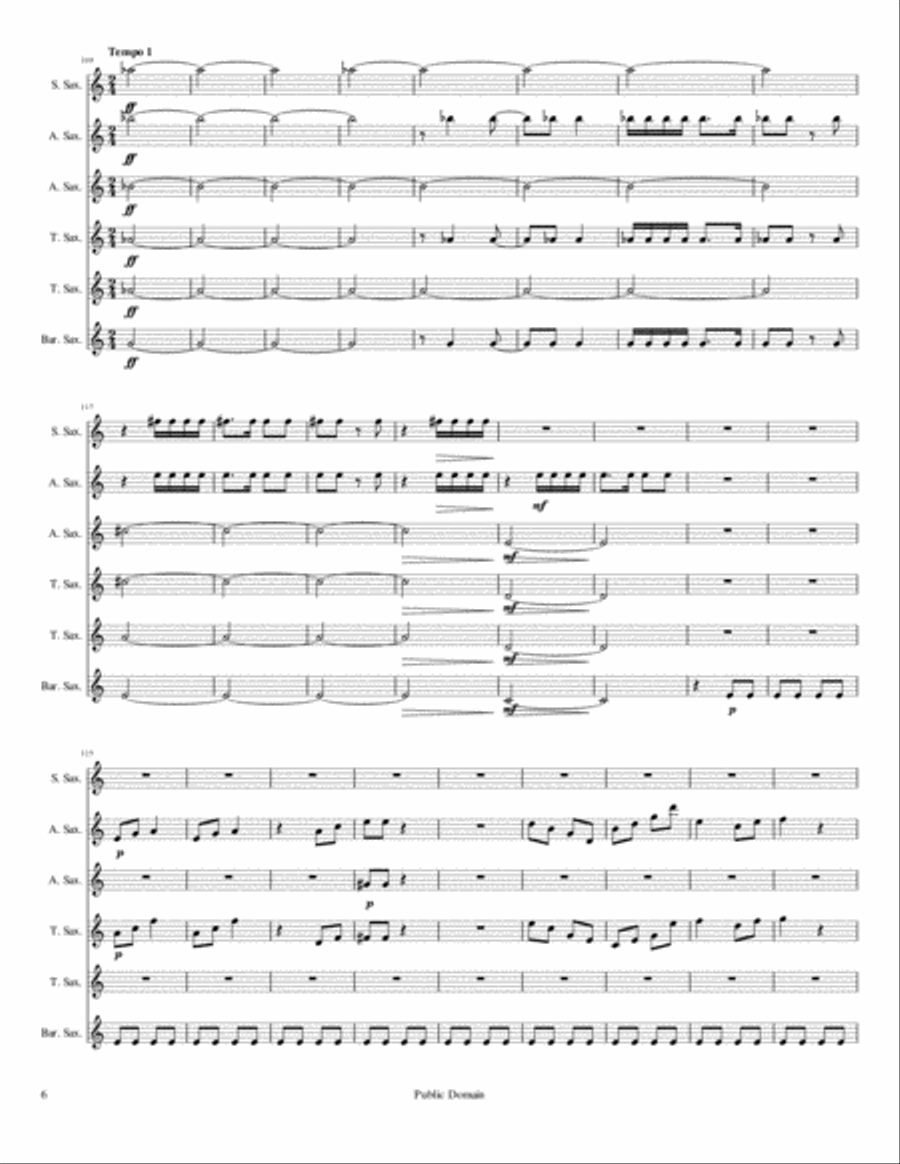 Jupiter Jupiter Woodwind Ensemble scores gallery preview page 6