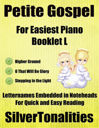 Book cover for Petite Gospel for Easiest Piano Booklet L