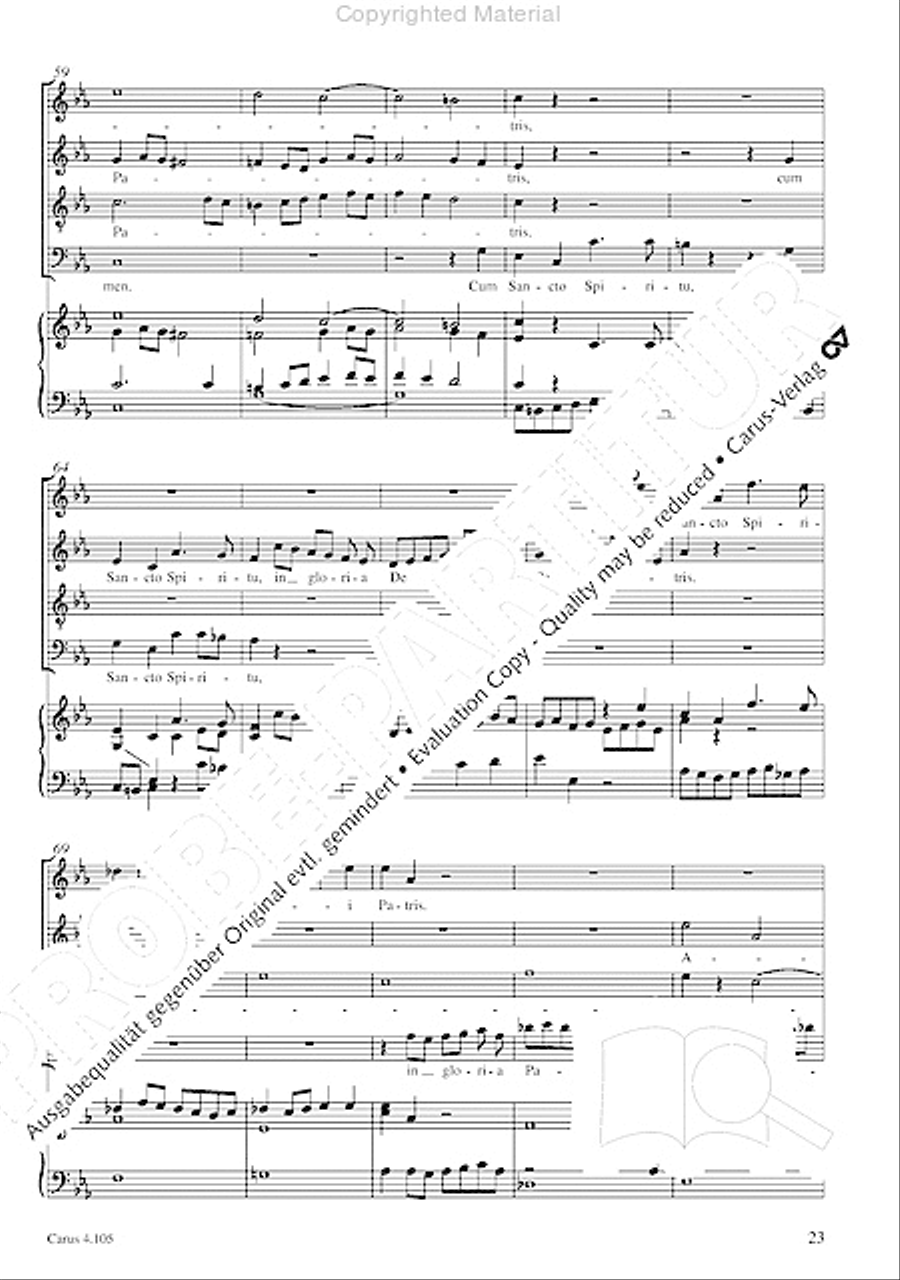 Choral collection Mendelssohn - editionchor Choir scores gallery preview page 24