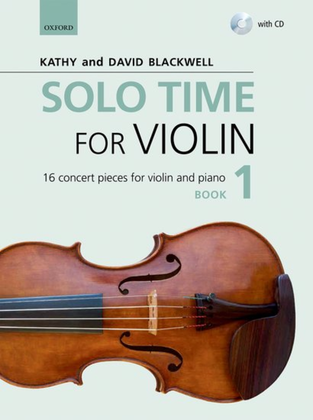 Book cover for Solo Time for Violin Book 1
