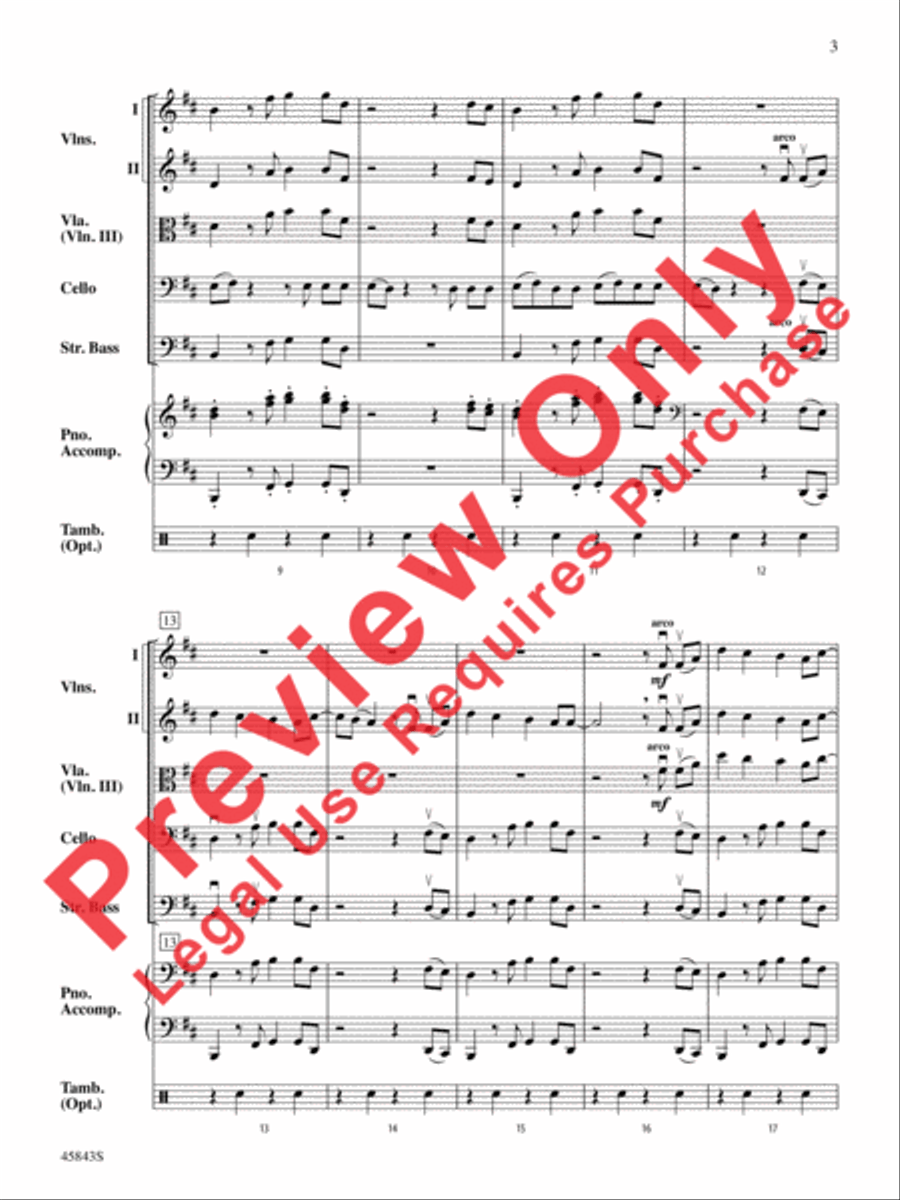 Work from Home String Orchestra scores gallery preview page 4