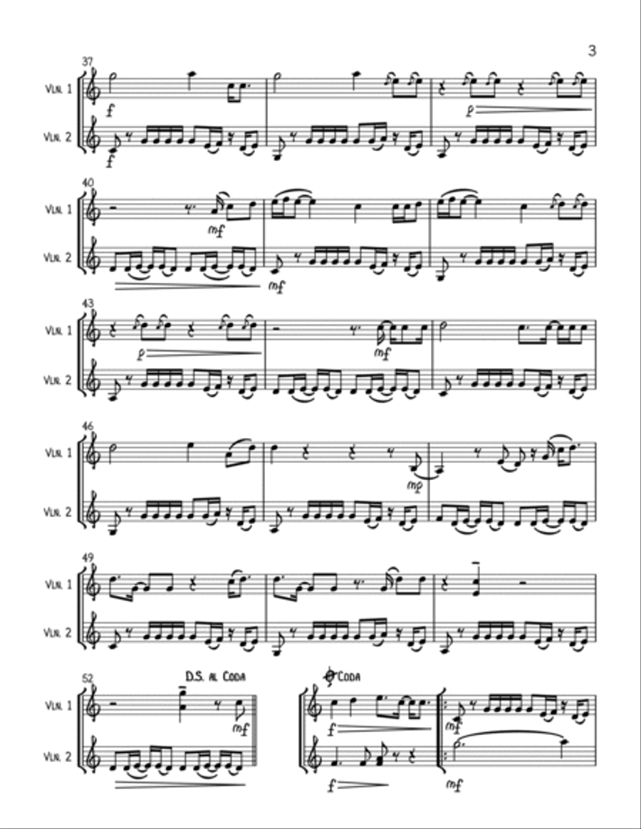 Girls Like You Girls Like You String Duet scores gallery preview page 3
