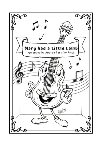 Mary had a Little Lamb - Easy Guitar Fingerstyle Song image number null