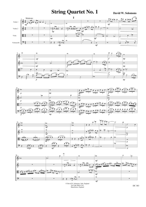String quartet in Octatonic mode (scores only)