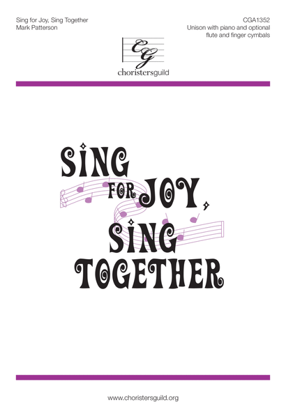 Sing for Joy, Sing Together image number null
