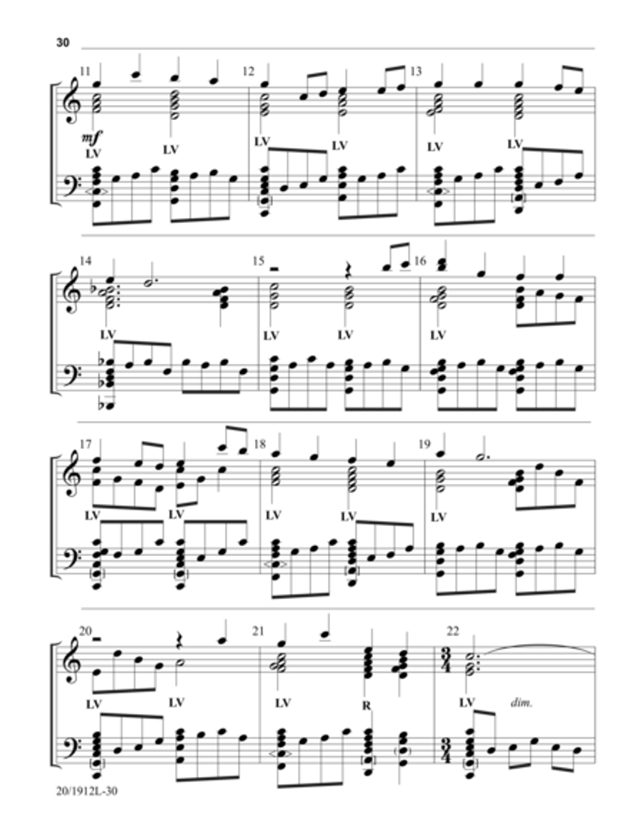 The Journey to Bethlehem 5-Octaves scores gallery preview page 15